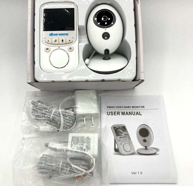 VB605 Baby Monitor Wireless LCD Audio Video Portable Baby Camera Walkie Talkie