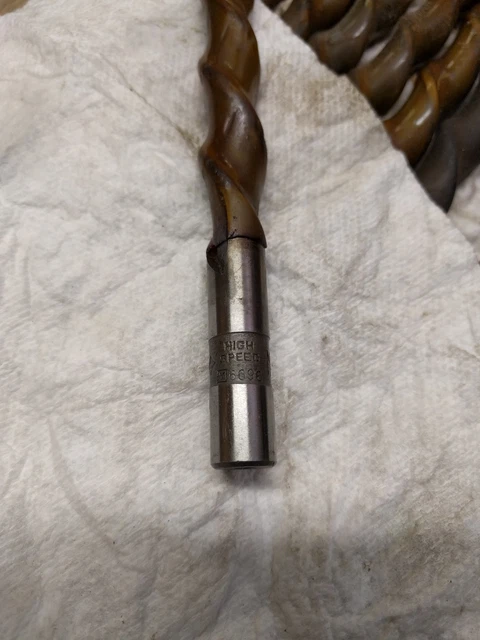 (1) NOS Vintage #8 CLEVELAND Taper Pin Reamer, HSS Helical Flute USA SPIREX no8