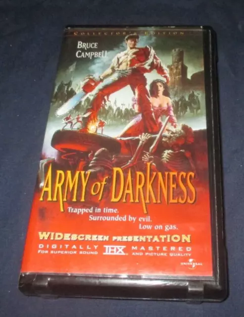 Army of Darkness (VHS, 1999, Collectors Edition Clamshell)