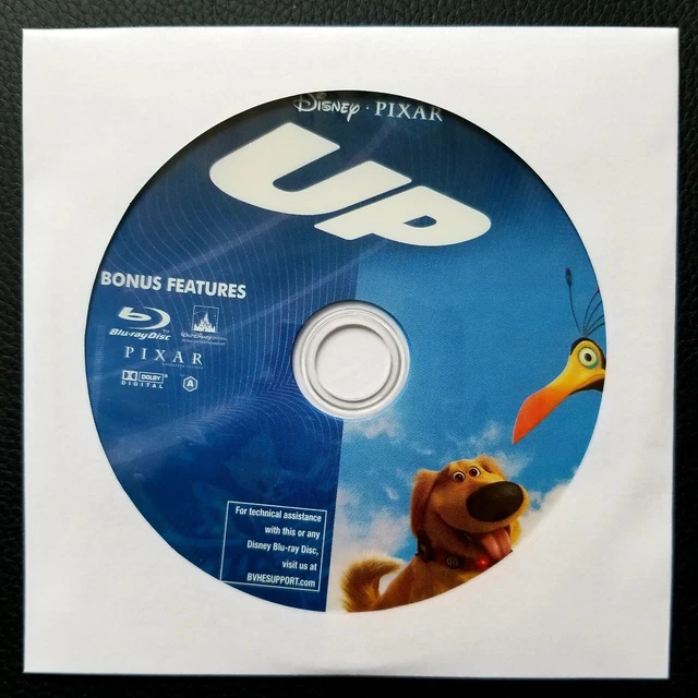 Up (Blu-ray, 2009) Bonus Features DISC ONLY