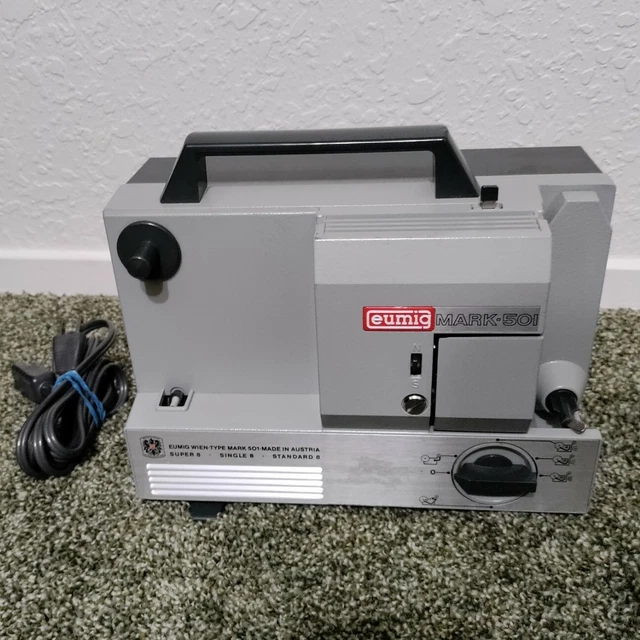 Eumig Mark 501 Projector Film Super 8 Single Standard Movie Reel FOR PARTS