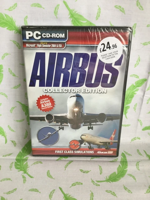 PC CD-ROM AIRBUS expansion for Microsoft Flight Simulator 2001 & FSX ...