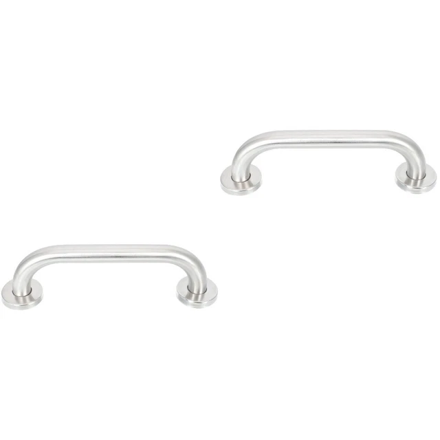 4 Pcs Assist Bath Handle Bathroom Handrail Metal Balusters Support Rod