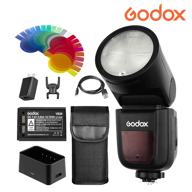 Godox V1-O V1O TTL 2.4G GN76 Camera Flash Speedlite For Olympus Panasonic Lumix