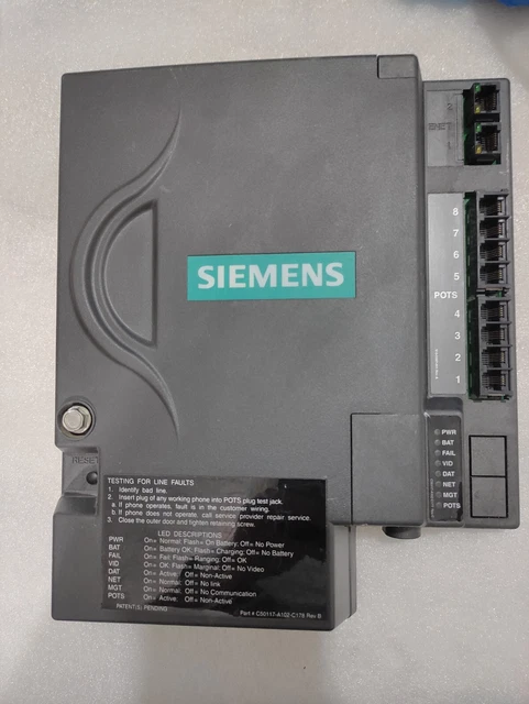 Siemens IPHOTONIX SVH 350-7309-001  REVA05 7321G Siemens GPON SFU - Q8