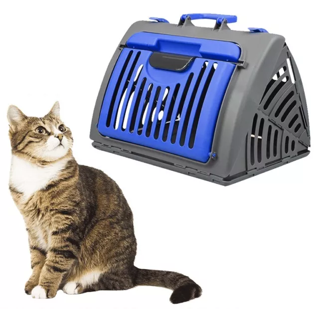 Pet Carrier Cage - Foldable Collapsible, Dog,Cat, Rabbit