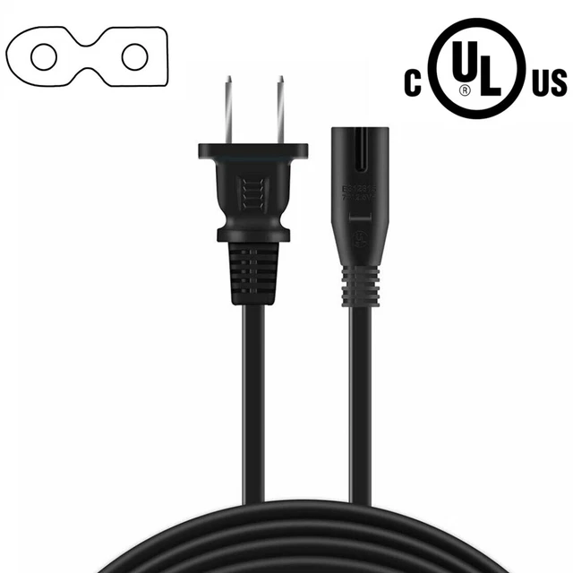 5ft UL AC Power Cord Cable for PHILIPS 47PFL7432D/37 47PFL7403D/27 47PFL7422D/37