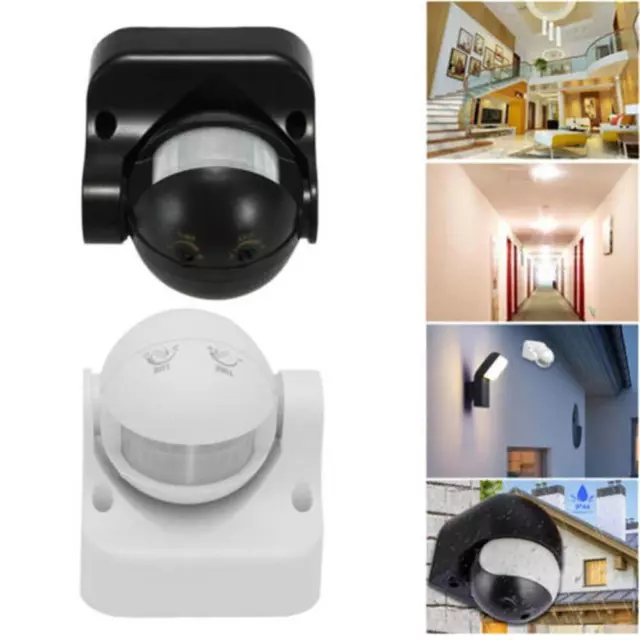 Outdoor LED Security PIR Infrared Motion Sensor Detector Switch Wall Light 180° 3