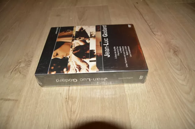coffret 6 DVD JEAN-LUC GODARD - sous blister