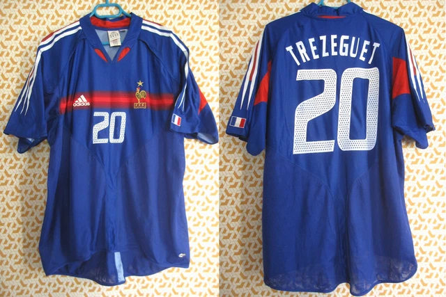 Maillot Gardien Equipe De France Barthez N°16 1999-2000, Taille XL