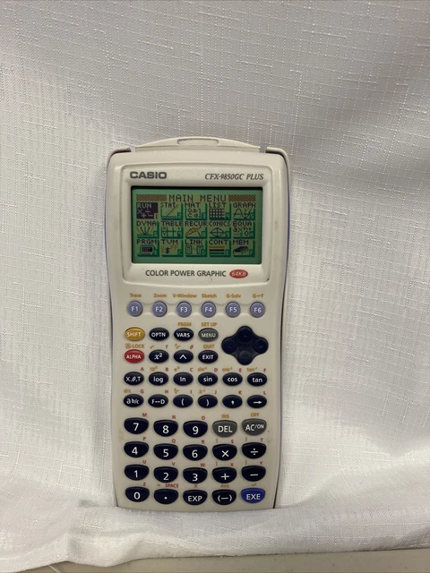 Casio cfx9850gc plus sales