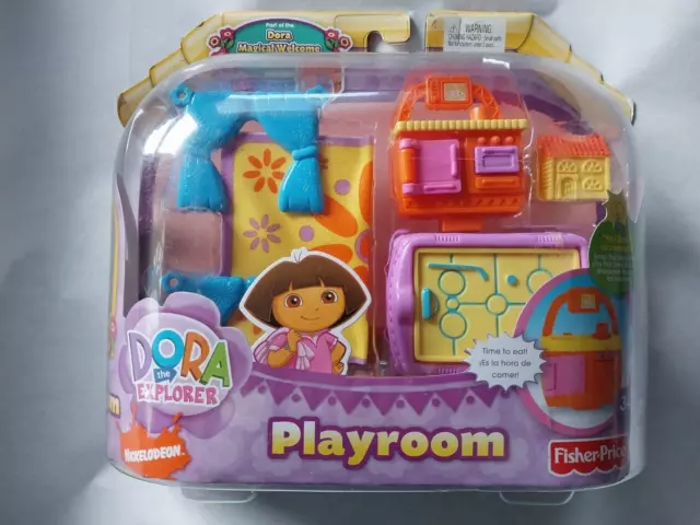 Fisher  Price Dora The Explorer  Magical Doll House Playroom NEW