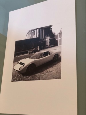 Manifesto Poster Stampa Reprint A3 Catoncino LAMBORGHINI URRACO Bertone 1 