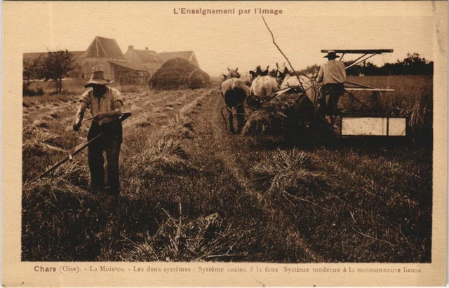 CPA CHARS La Moisson (1208229)