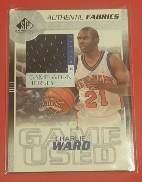 1994-95 Charlie Ward Game-Worn Knicks Jersey – Memorabilia Expert