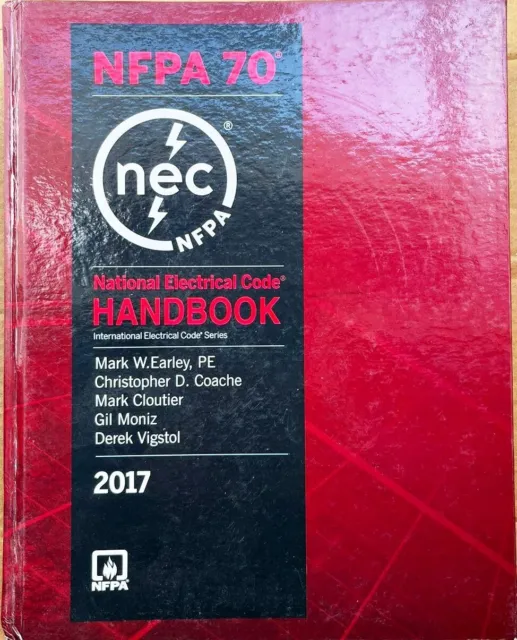 NFPA 70 National Electrical Code Handbook 2017 Edition Hardcover NEC USA Stock