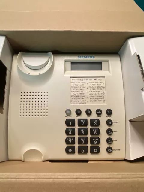 Siemens Euroset 835 Phone: Premium Euro Boxed Telephone 2