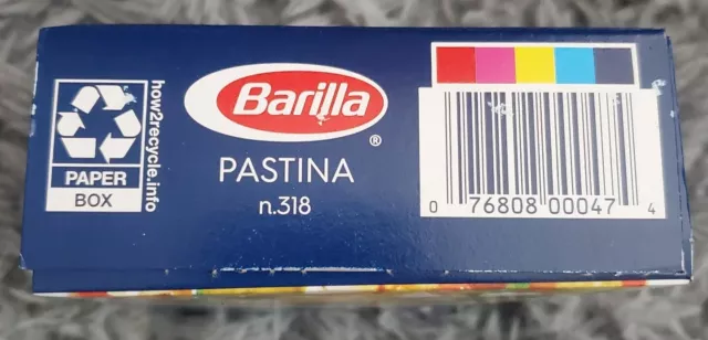 BARILLA PASTINA PASTA 12oz Exp. 7-5-2025, No. 318 $14.00 - PicClick
