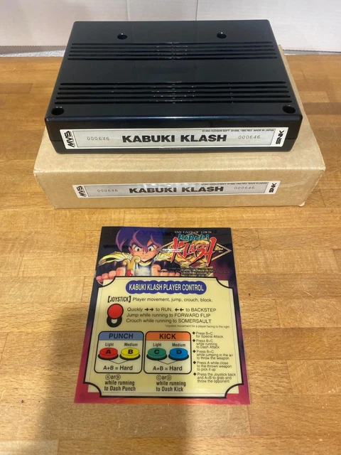 Kit Samurai Shodown NEOGEO MVS Original – SNK – Manque La Marquee – Japon