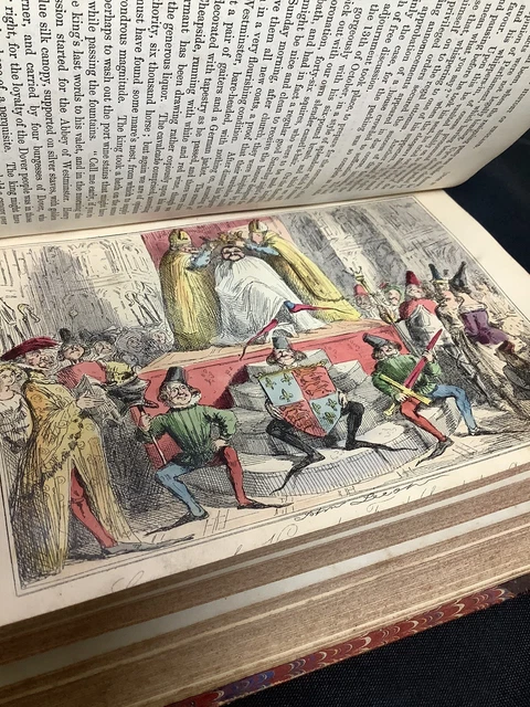 The Comic History of England by Gilbert A’Beckett HB 1864 Acceptable