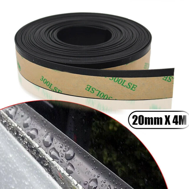4Mx20MM Rubber Sealing Strip Molding Edge Trim Car Door Window Weather US STOCK