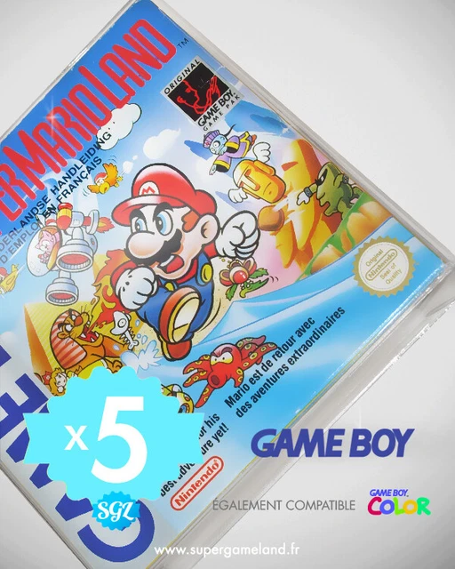 20 Boîtiers De Protection Crystal Pour Cartouches Super Famicom (SFC) 0,4 Mm