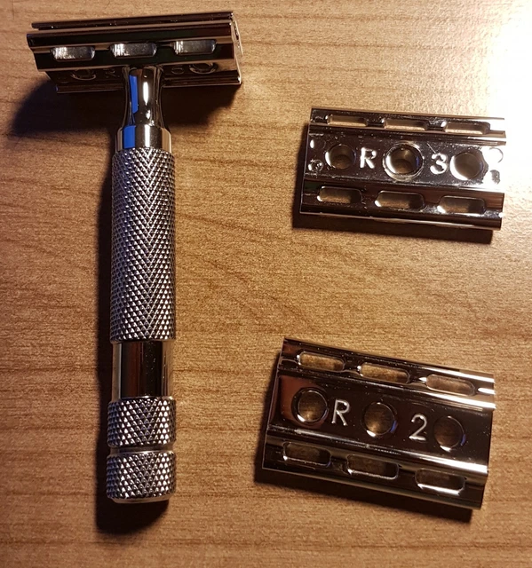 Rockwell Razors 6C Rasierhobel 3 Platten doppelseitig