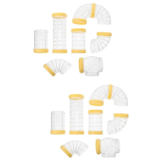 2 Sets Angebot Hamsterkäfigen Meerschweinchenbett DIY-Werkzeuge Rennmaus
