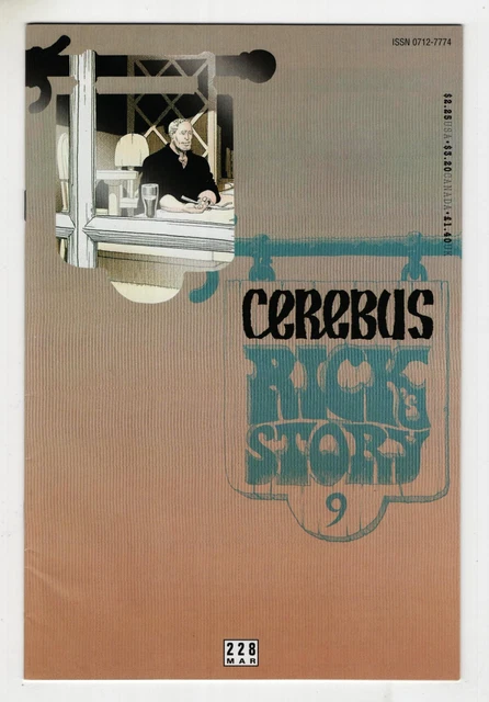 Cerebus  #228   Dave Sim   (Aardvark-Vanaheim)  Vf  (-)