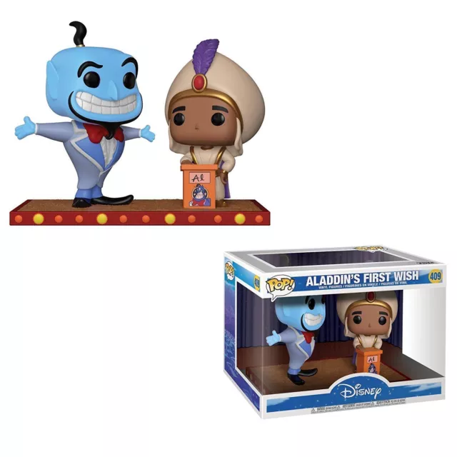 Funko Pop! Disney 409 Aladdin's First Wish Aladdin Genie Pop Moment Vinyl