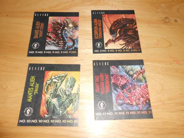 lot of 4 Aliens Mini Comics no.2,9,10,11  Dark Horse Comics