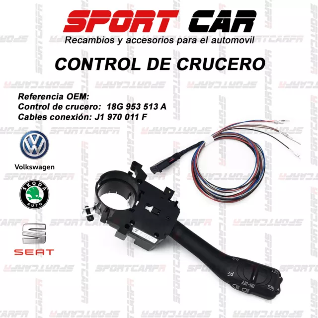 18G953513A Cruise Control De Crucero Velocidad Tempomat Vw Golf Mk4 Seat Skoda