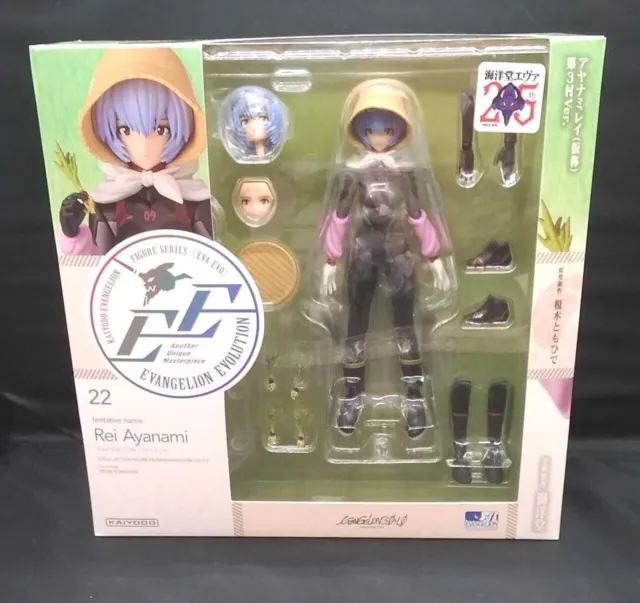 EVA Rei Ayanami Kaiyodo Revoltech EVANGELION EVOLUTION  3rd Village Ver Figure