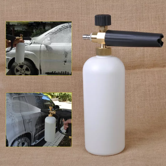 Top Quality Adjustable Snow Foam Lance Car Washer Soap 1L Bottle Car Wash lp