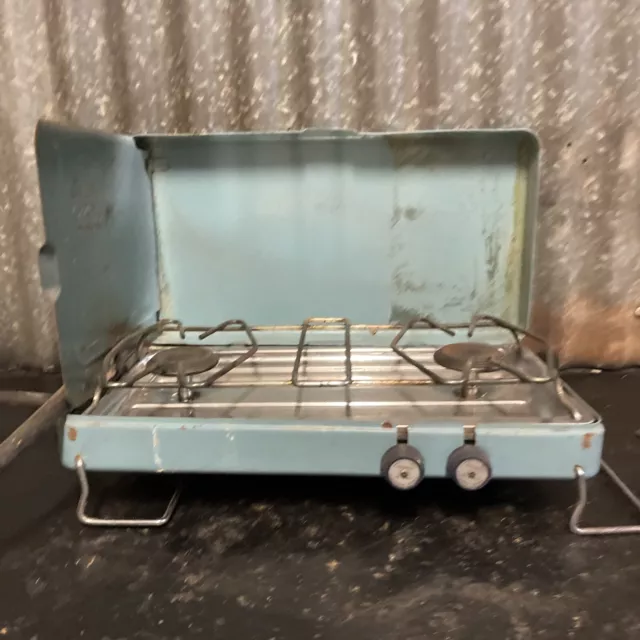 VINTAGE PRIMUS CAMPING Stove Burner Top For Gas Bottle 1957 Bacho