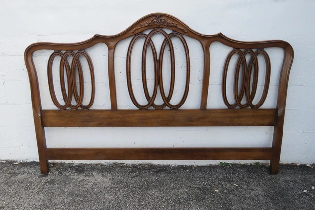 White Furniture French Solid Cherry King Size Headboard 4890