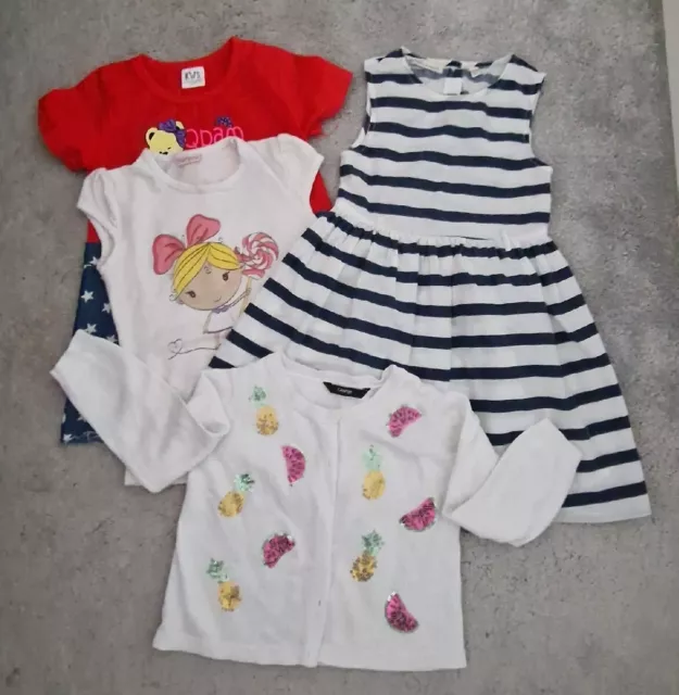 girls summer clothes bundle 4-5 years