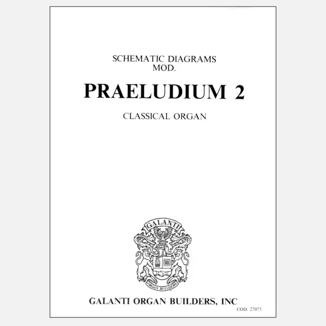 GEM Praeludium 2 Service Manual repair Schematic diagram Schaltplan Schema PDF