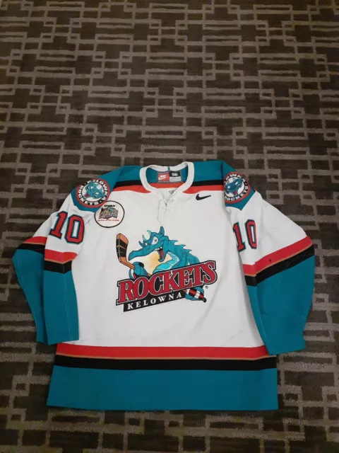 Matt Mangene Springfield Thunderbirds Hockey Fights Cancer 18-19 Game Jersey