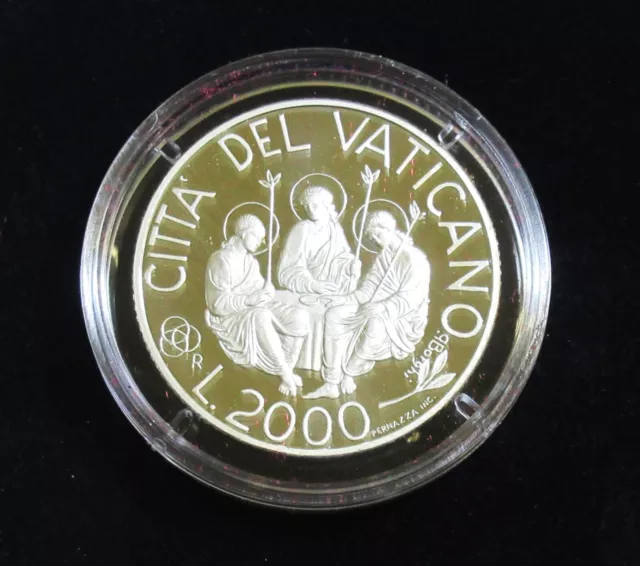 Vaticano - Giovanni Paolo Ii - 2000 Lire Argento Anno Santo Del 2000 Proof 2