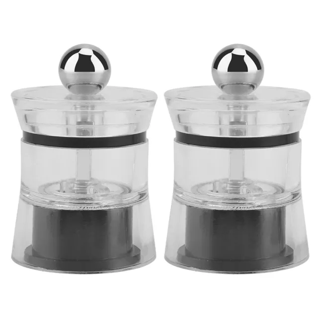 2 pz/set mini smerigliatrice manuale pepe spezie muller muller strumento da cucina nuovo Regno Unito