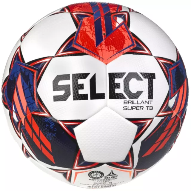 palloni da calcio, Select Brillant Super TB FIFA Quality Pro V23 Ball, bianco