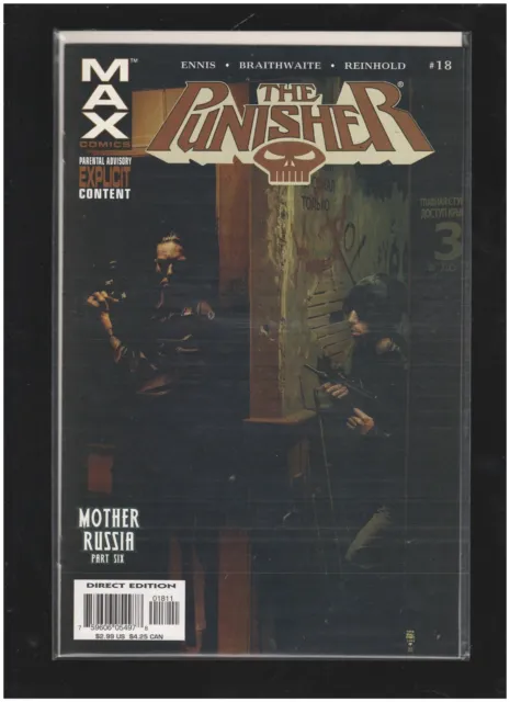 The Punisher #18 Vol. 7 Marvel MAX Comics 2005
