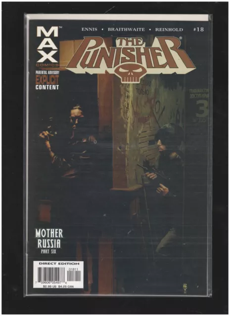The Punisher #18 Vol. 7 Marvel MAX Comics 2005 MCU