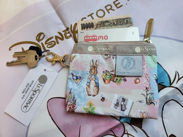 Peter Rabbit× LeSportsac Rabbit Coin Case Key Pouch Coin Purse Card