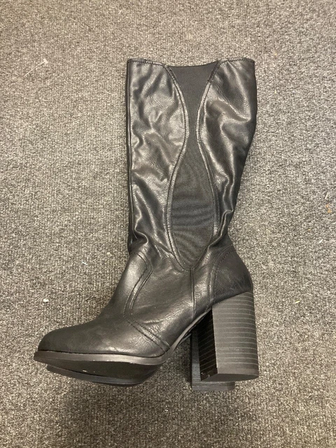 new look ladies black boots