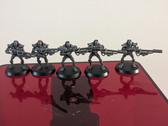 10x Deathmarks Necrons - Warhammer 40K - Games Workshop - Figurines Assemblées Et Peintes