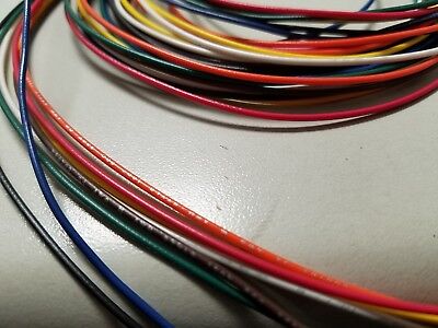 20 AWG Gauge Stranded Hook Up Wire Kit 5 ft Ea 8 Color UL1007 300 Volt
