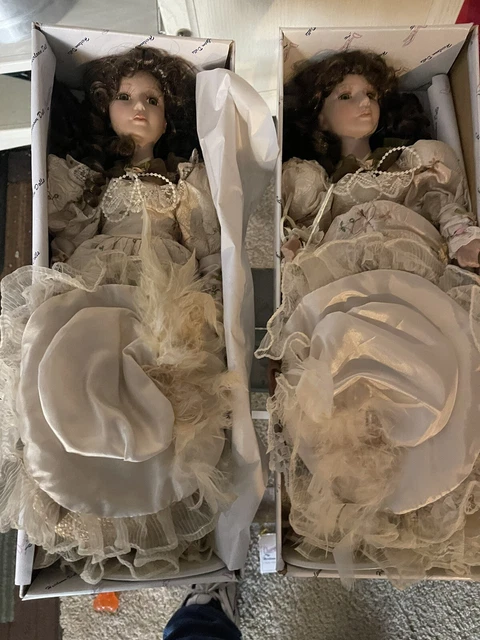 Duck House Heirloom Gorgeous Porcelain￼ Doll -  I have two being sold together