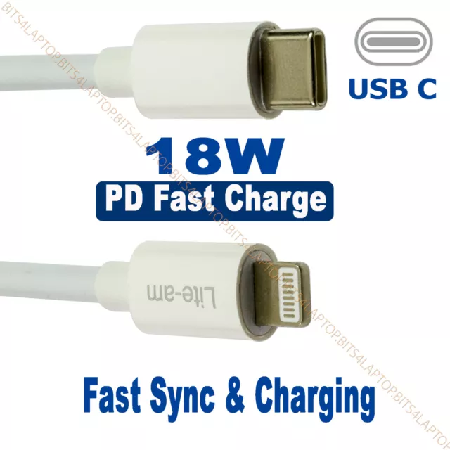 PD USB Type C to iPod Fast Charger Cable For Apple iPod Touch (5th Gen) A1509